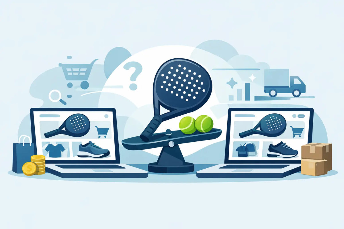 Online Padel Store Comparison: What Wins?