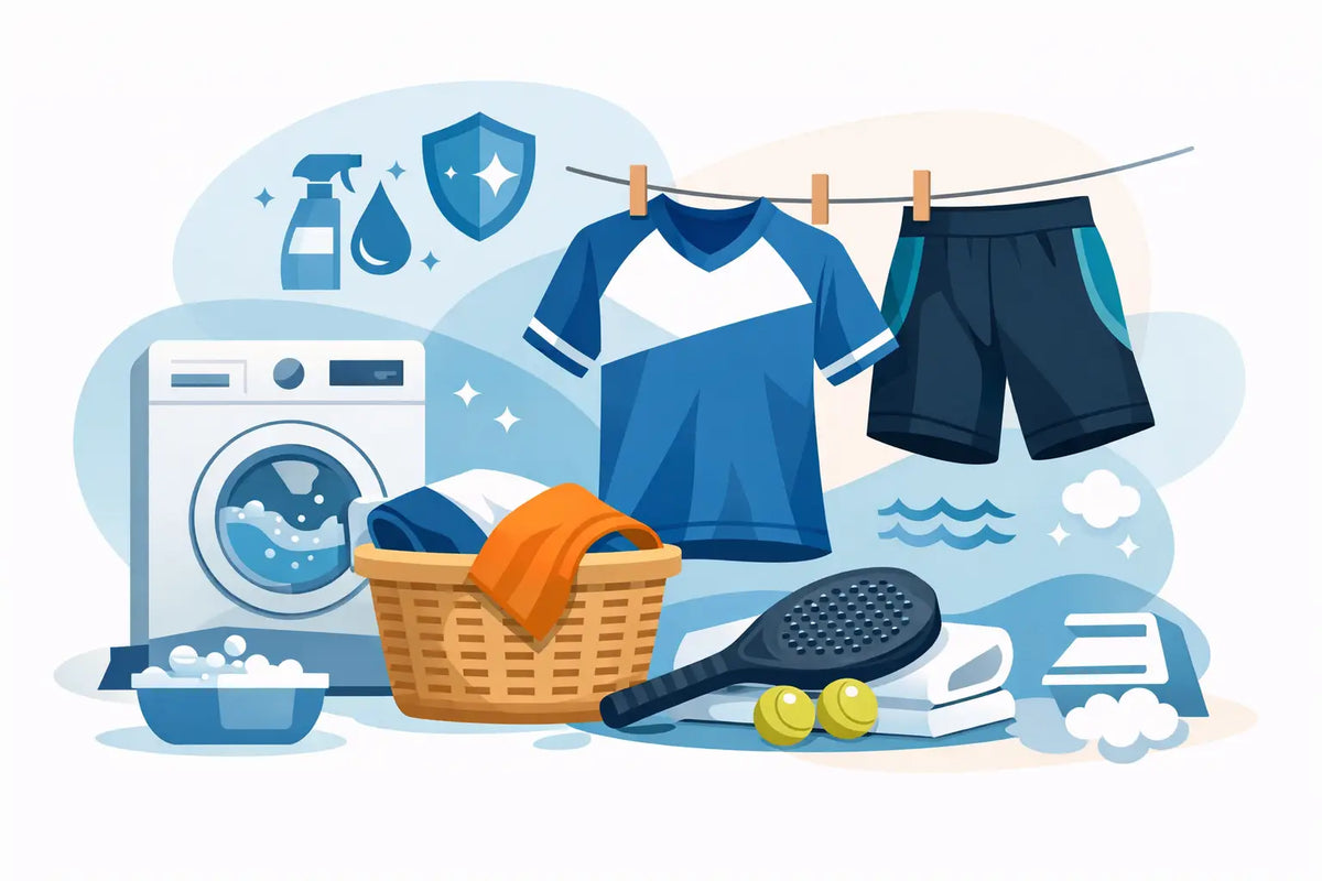 How to Wash Padel Clothing for Lasting Performance