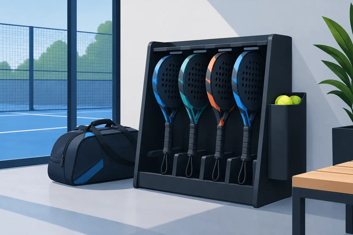 Padel Racket Storage That Protects Performance