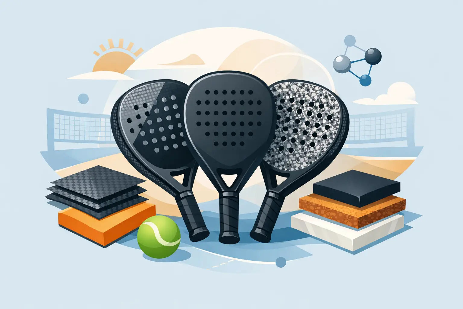 Padel Racket Materials Comparison Guide