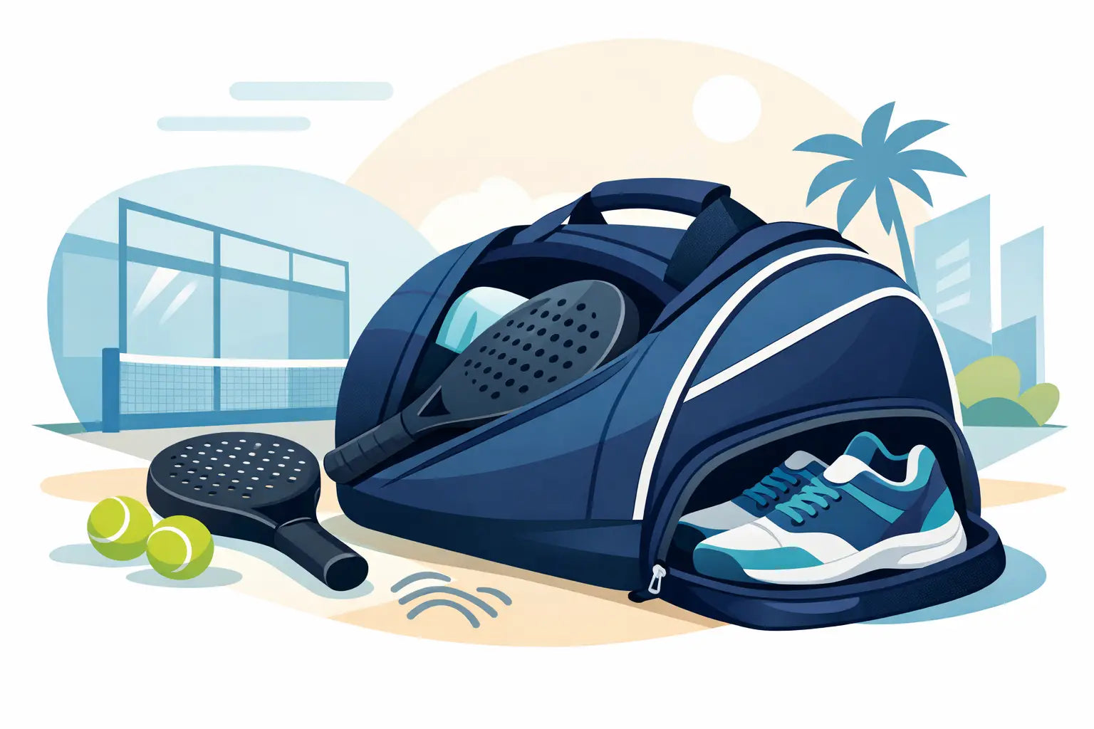 Why a Padel Bag With Shoe Compartment Wins
