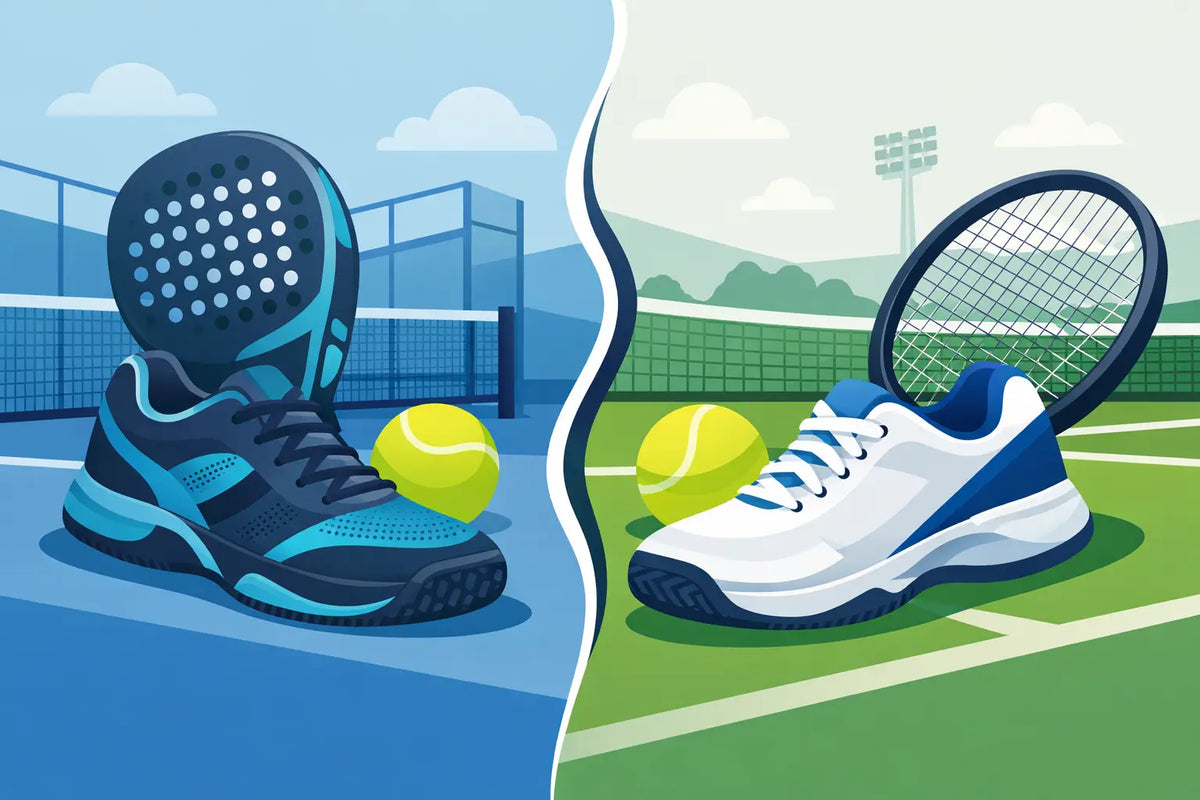 Padel Shoes Versus Tennis Shoes