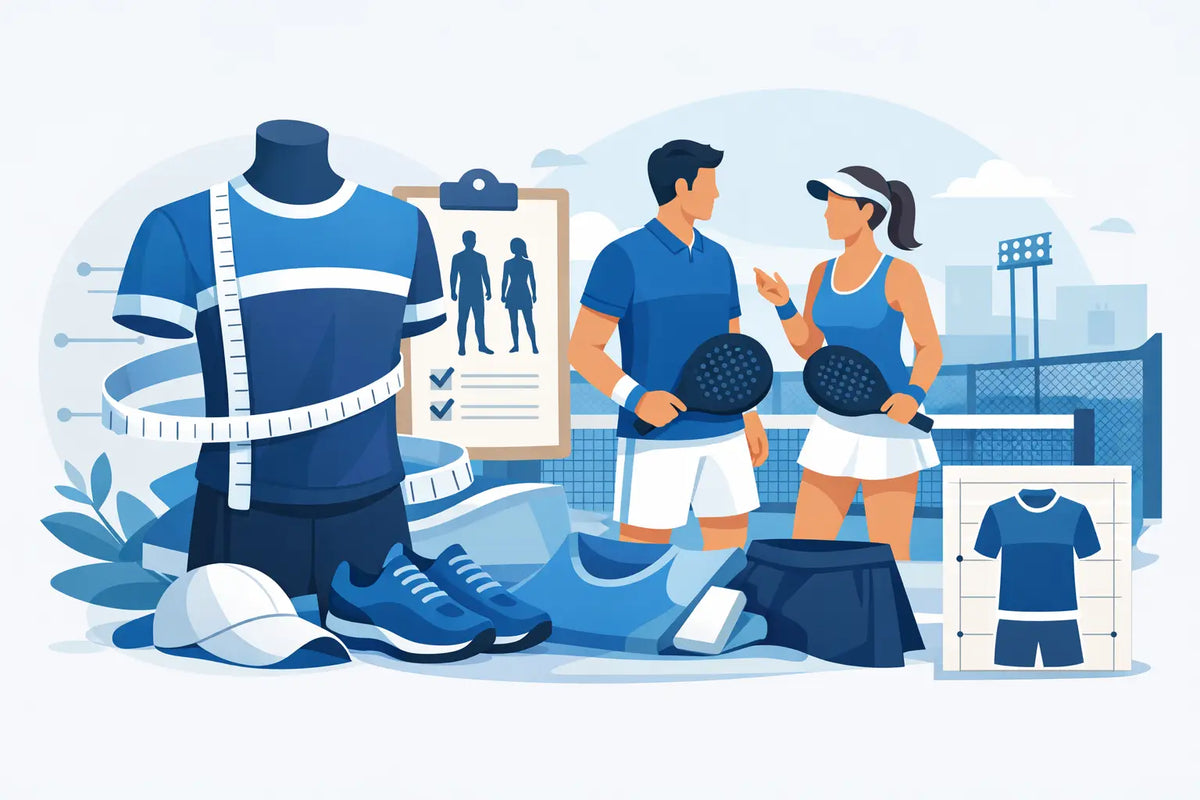 How to Size Padel Apparel for Match Play