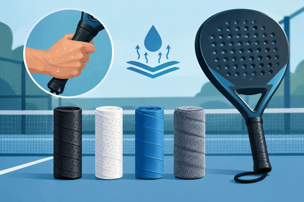 Which Padel Grip Absorbs Sweat Best for Hard Matches?