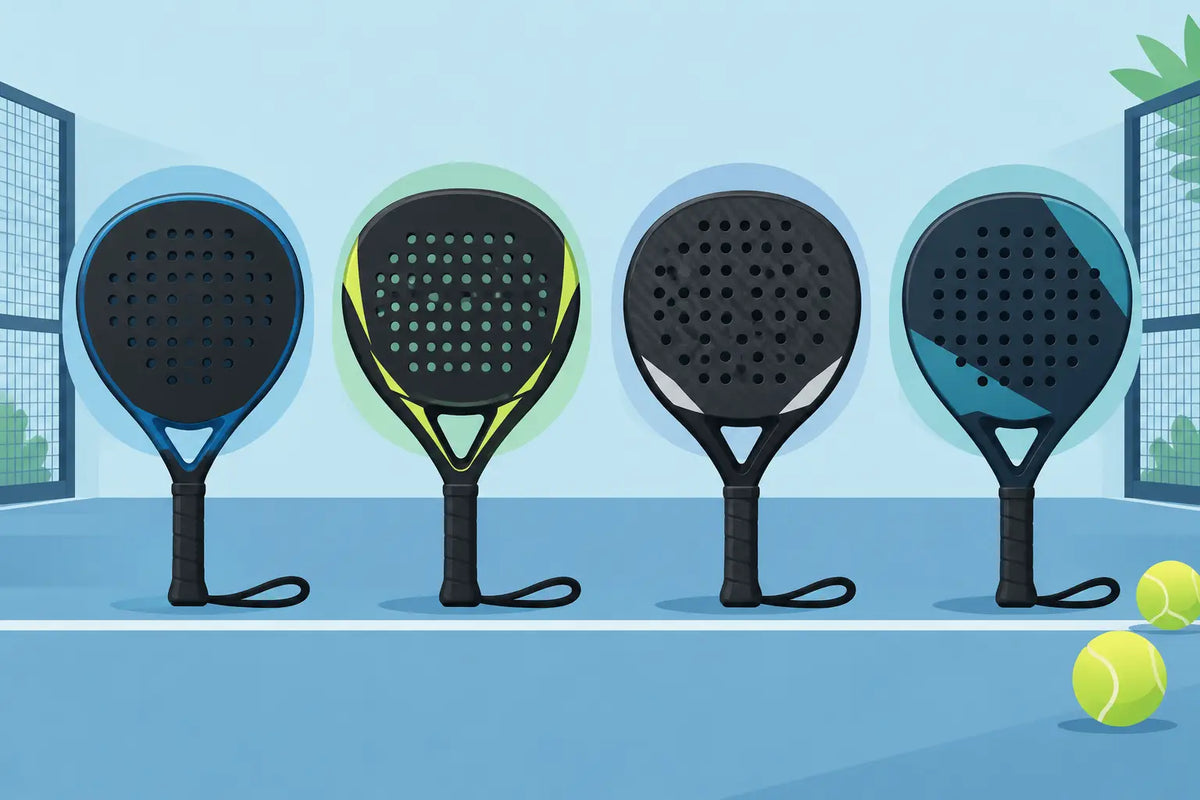 Racket Shape Comparison for Better Padel