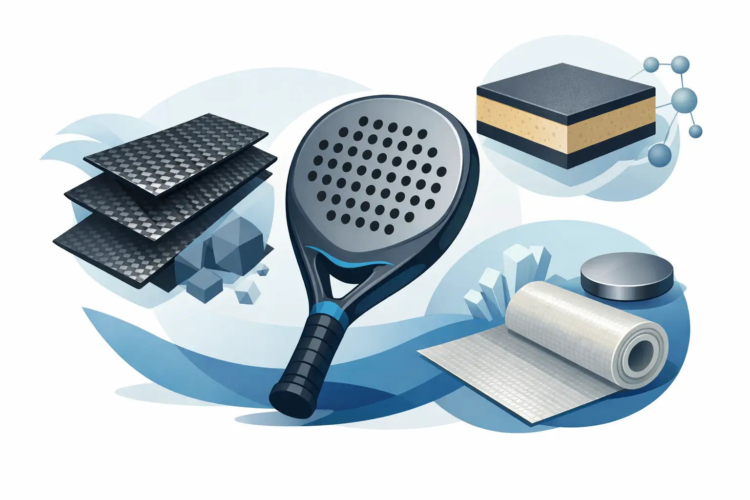 Top Padel Racket Materials That Matter