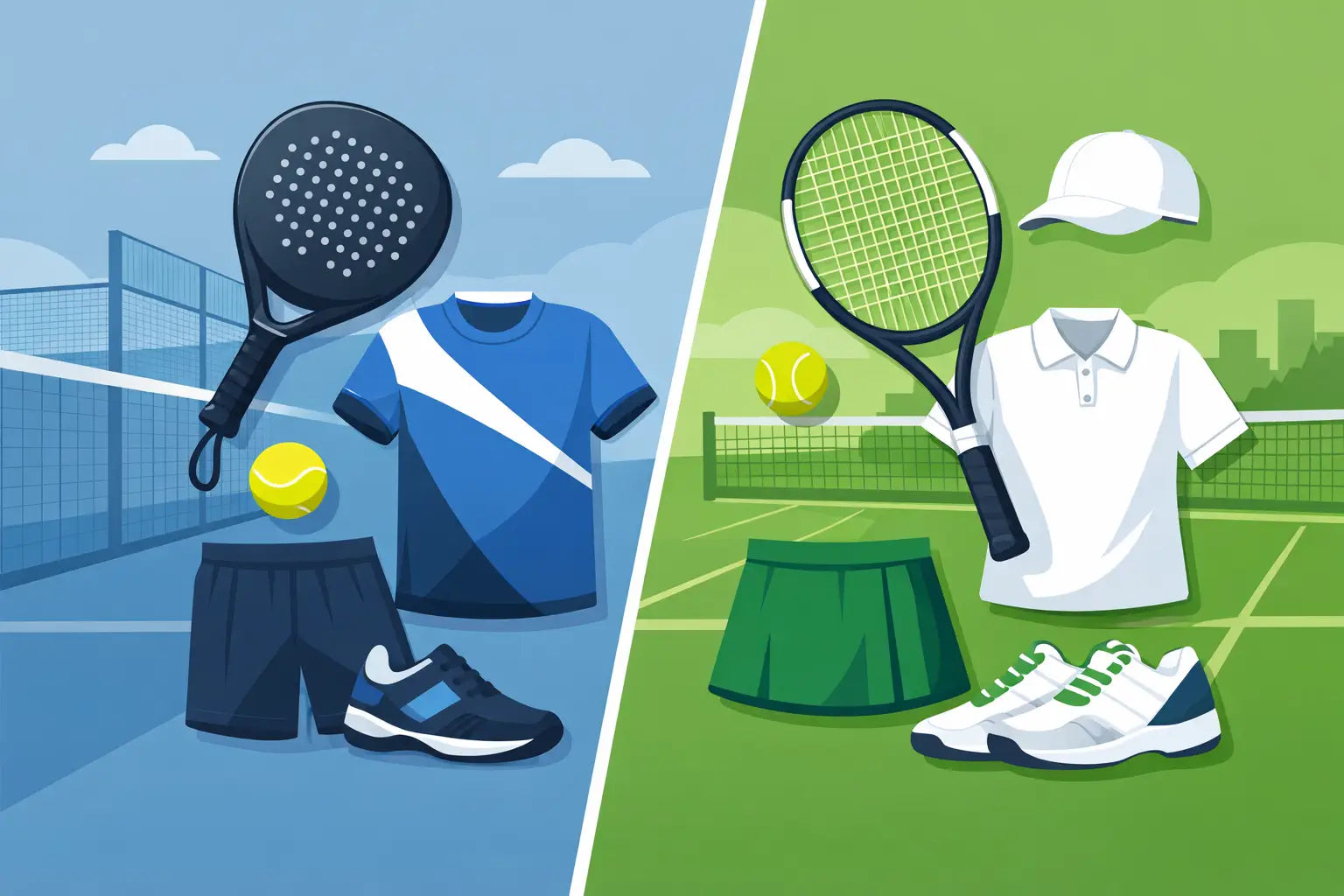 Is Padel Apparel Different From Tennis Gear?