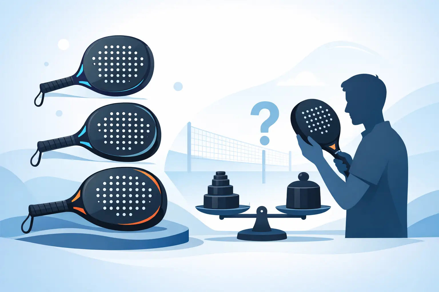 What Padel Racket Weight Fits You?